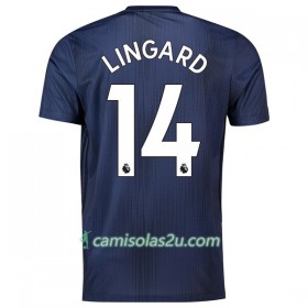 Camisolas de Futebol Manchester United Lingard 14 Equipamento 3ª 2018/19 Manga Curta